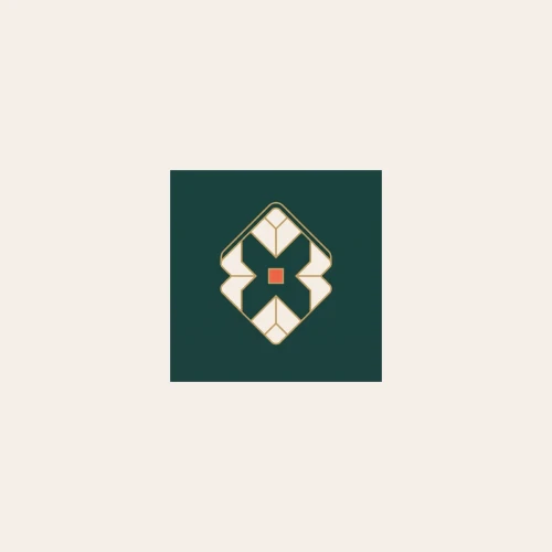 Woodland American Mahjong Tiles Set