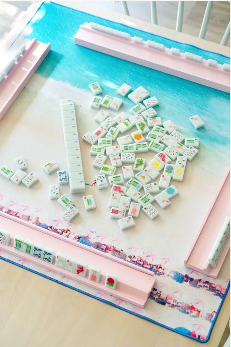 Bespoke X Gray Malin DOUBLE-SIDED MAT | Double the Fun/Gray Malin Beach Club Mat