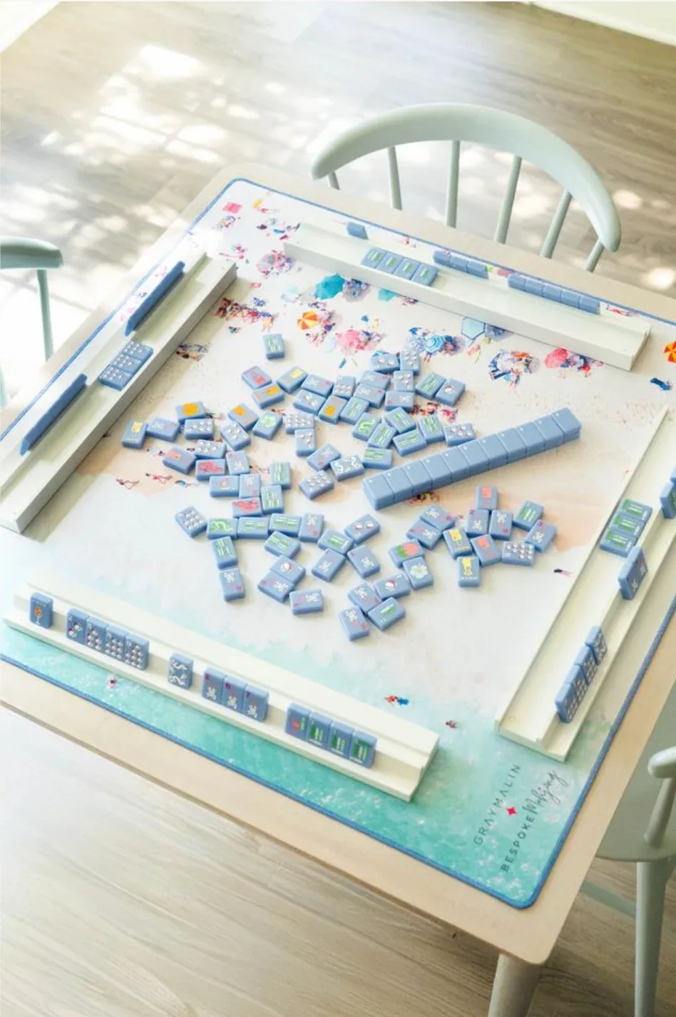Bespoke X Gray Malin DOUBLE-SIDED MAT | Double the Fun/Gray Malin Beach Club Mat