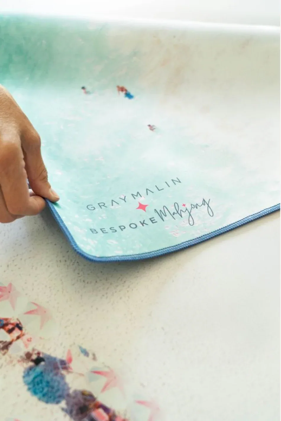 Bespoke X Gray Malin DOUBLE-SIDED MAT | Double the Fun/Gray Malin Beach Club Mat