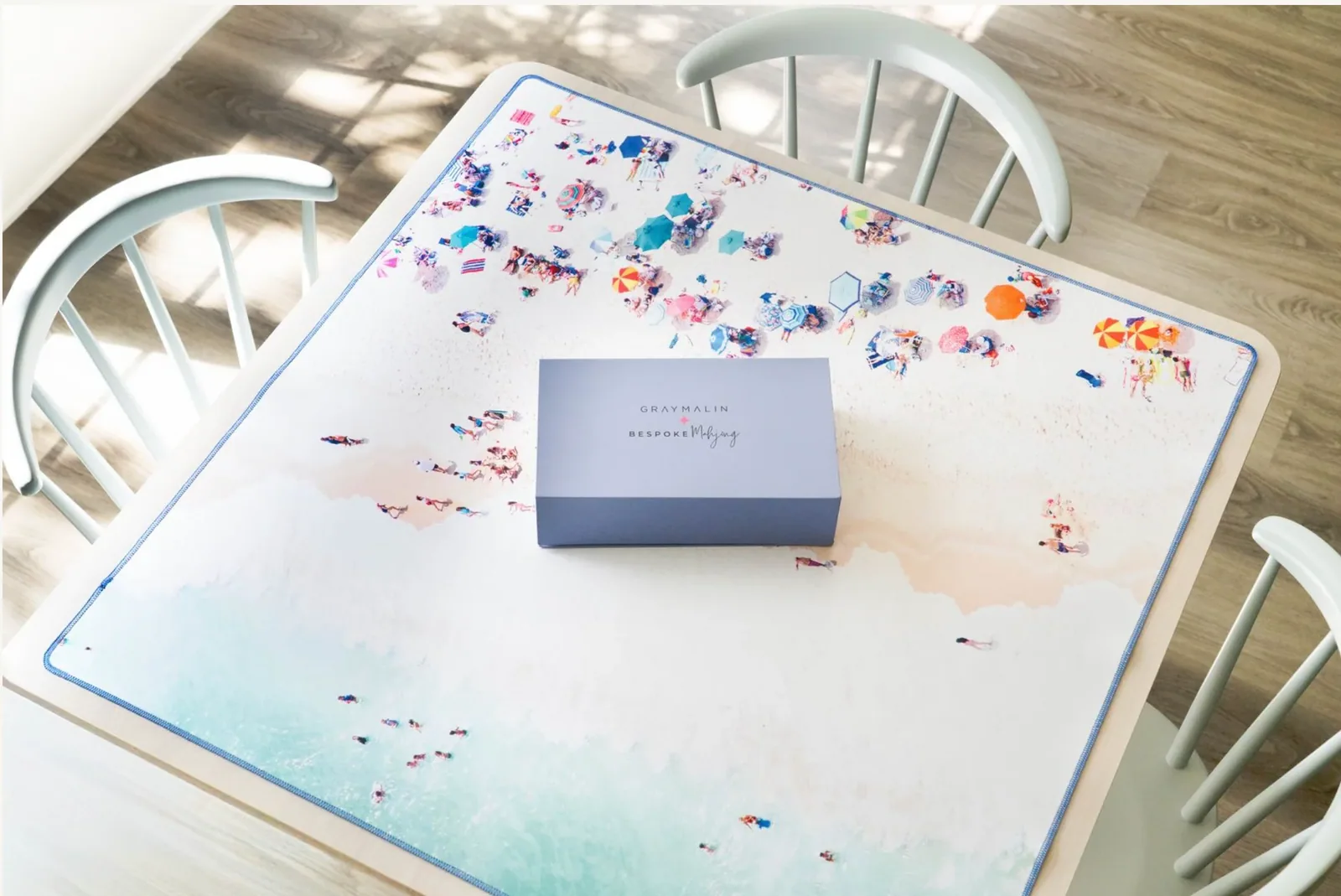 Bespoke X Gray Malin DOUBLE-SIDED MAT | Double the Fun/Gray Malin Beach Club Mat