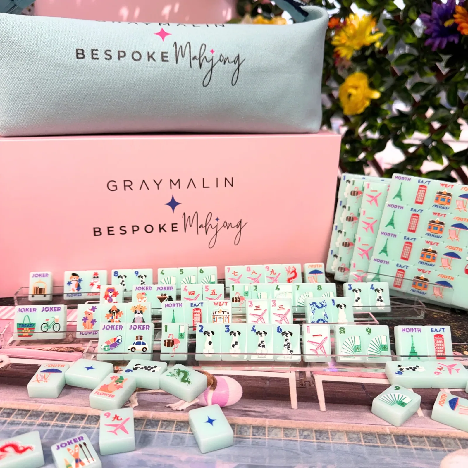 Bespoke X Gray Malin Travel Tiles Kit - GETAWAY DOGS