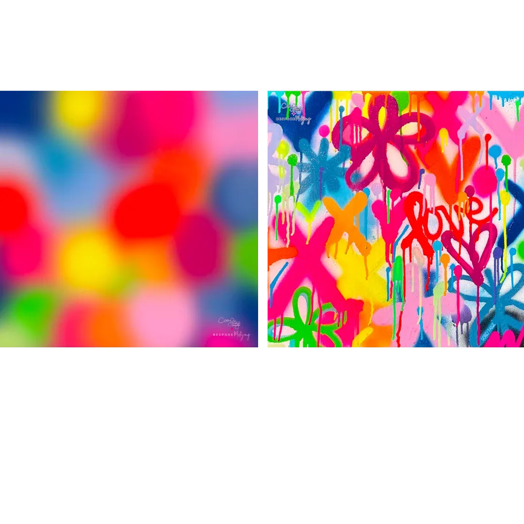 Corey Paige Graffiti Street 双面麻将垫