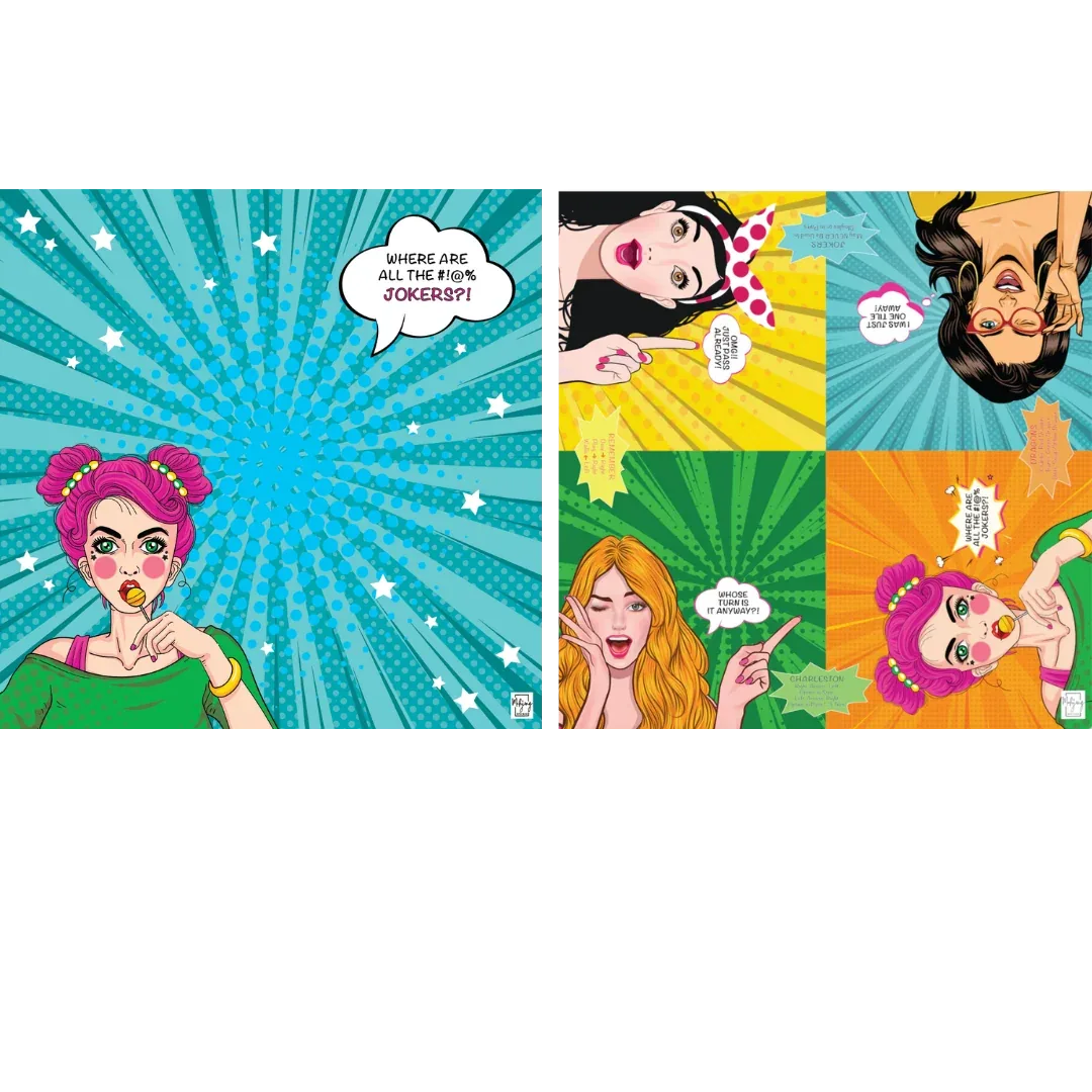 DOUBLE-SIDED MAT | Double the Fun/Girl Talk