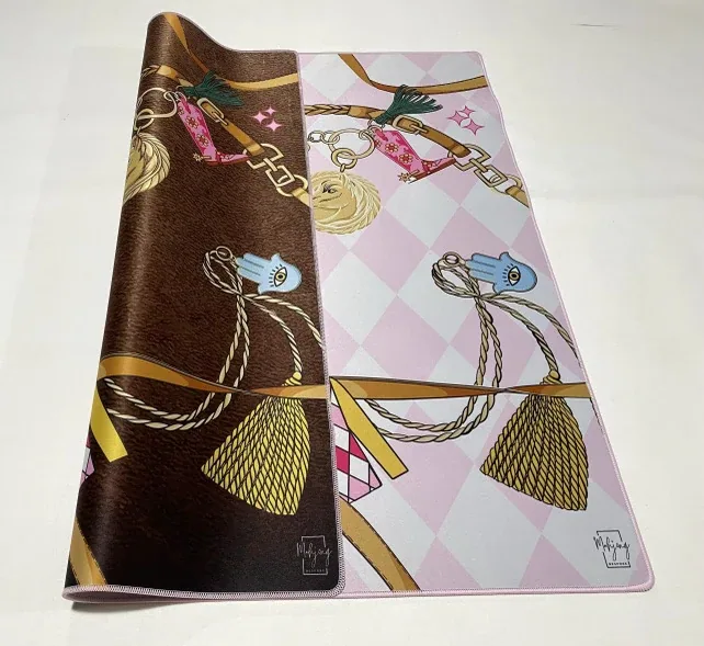 DOUBLE-SIDED MAT | Double the Fun/YEAR OF THE HORSE MAT - HARLEQUIN