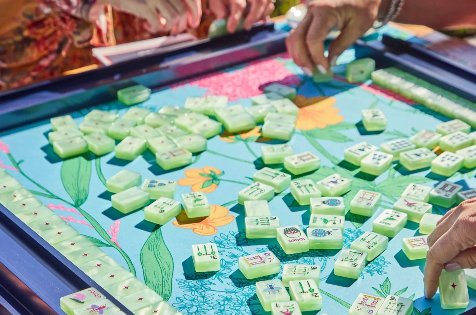 GARDEN GLOW MAT - TURQUOISE