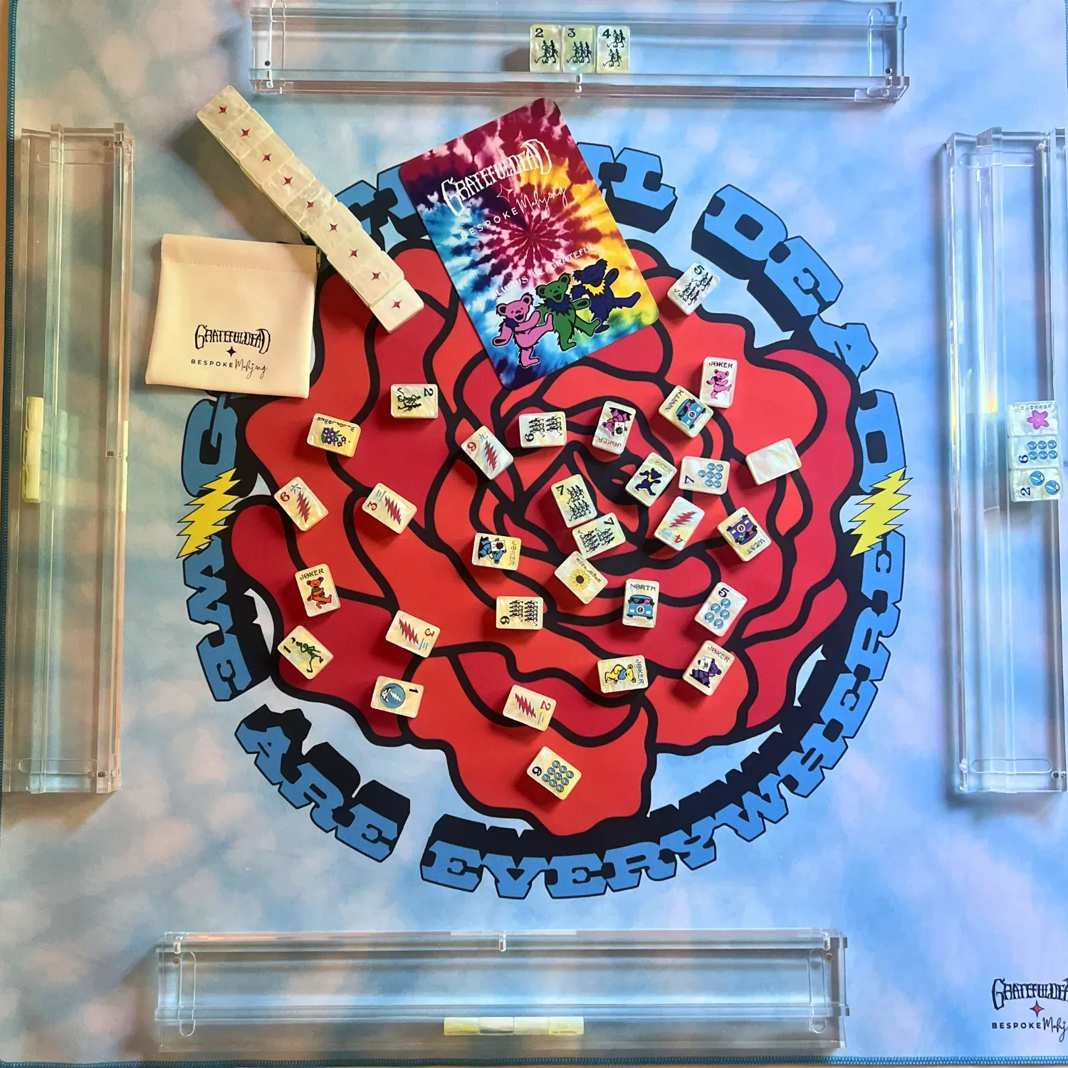 Grateful Dead x Bespoke Mahjong DOUBLE-SIDED MAT - WE ARE EVERYWHERE