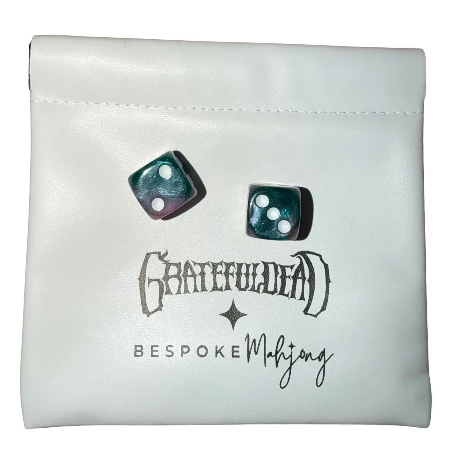 Grateful Dead x Bespoke Mahjong XL Mega Tiles - COSMIC WHITE