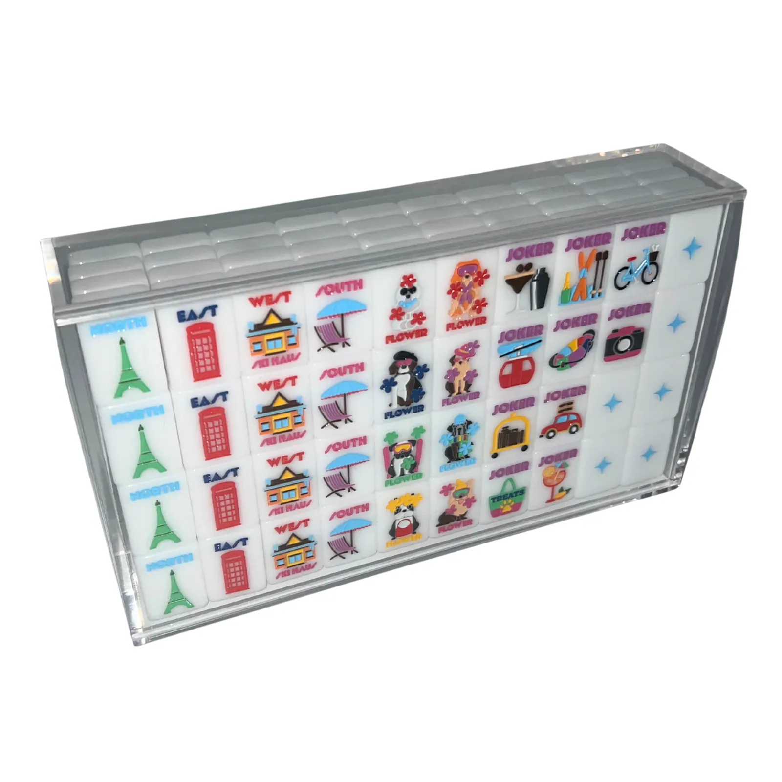 Non-Pearl Tiles Acrylic Display Box