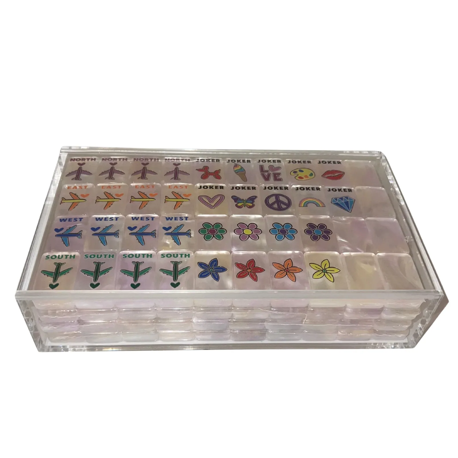 Pearl Tiles Acrylic Display Box