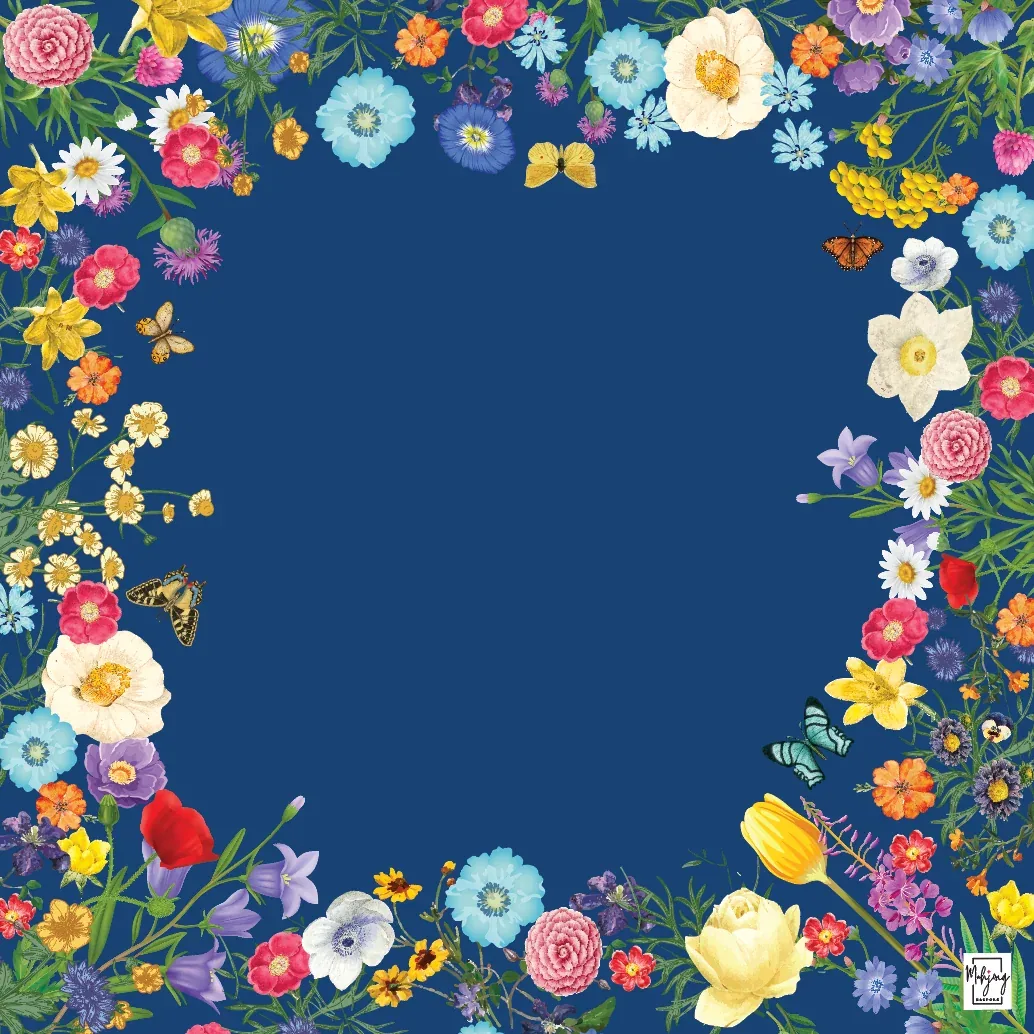 SAPPHIRE BLUE GARDEN MAT