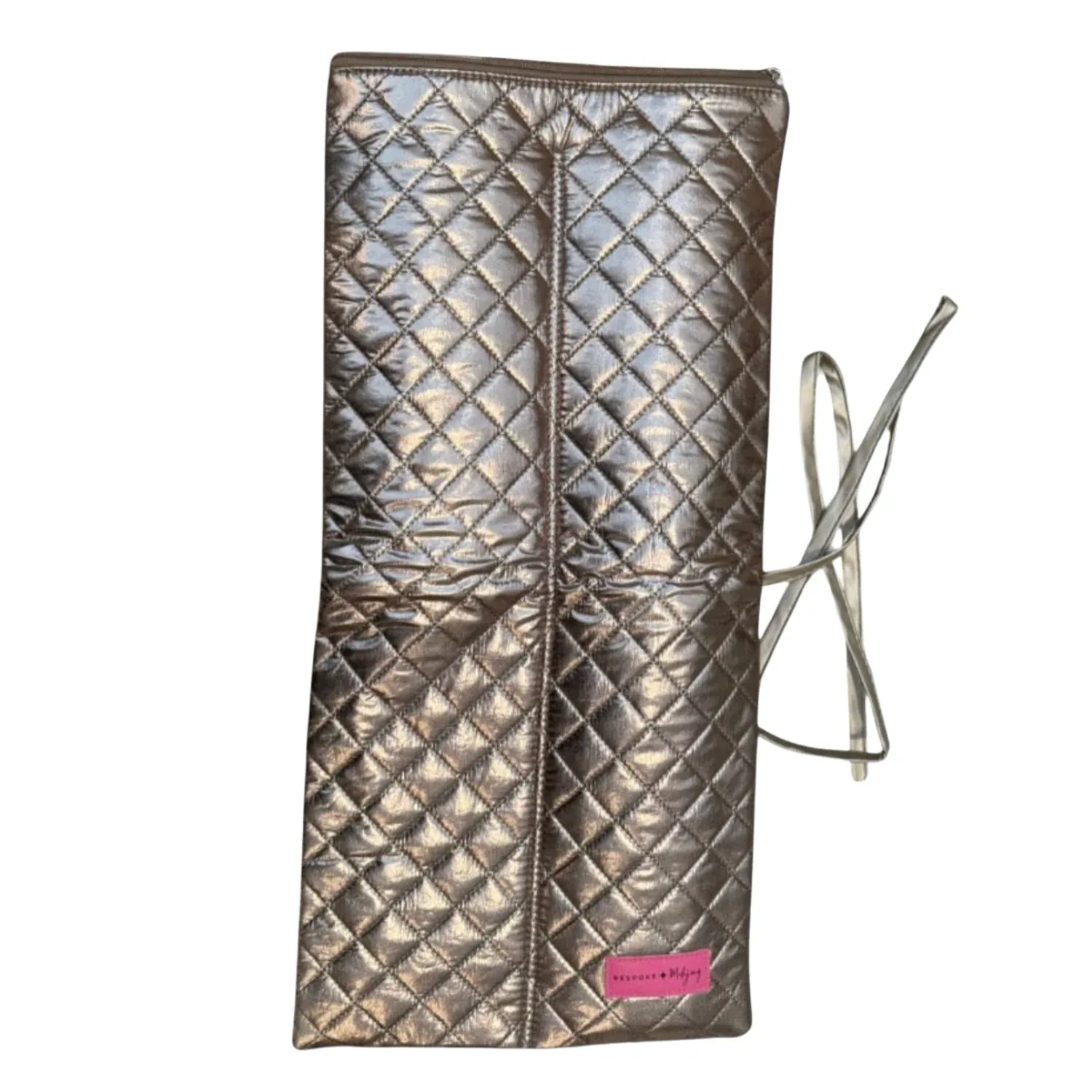 The Quilted Rack Bag - Brushed Gold