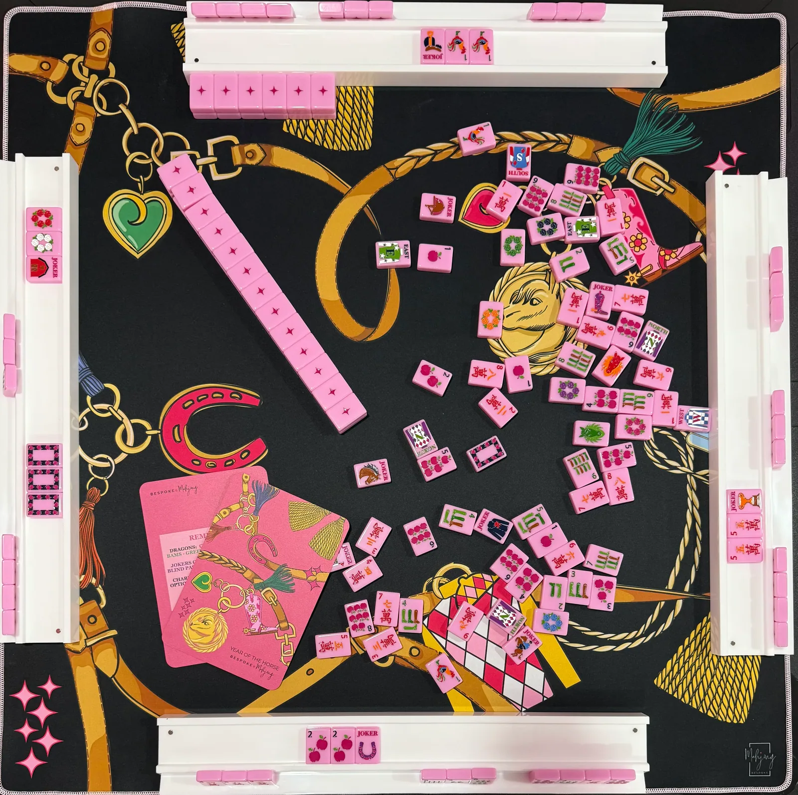 YEAR OF THE HORSE - SADDLE PINK