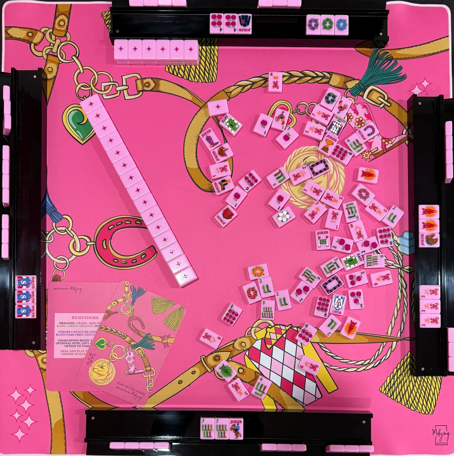 YEAR OF THE HORSE - SADDLE PINK