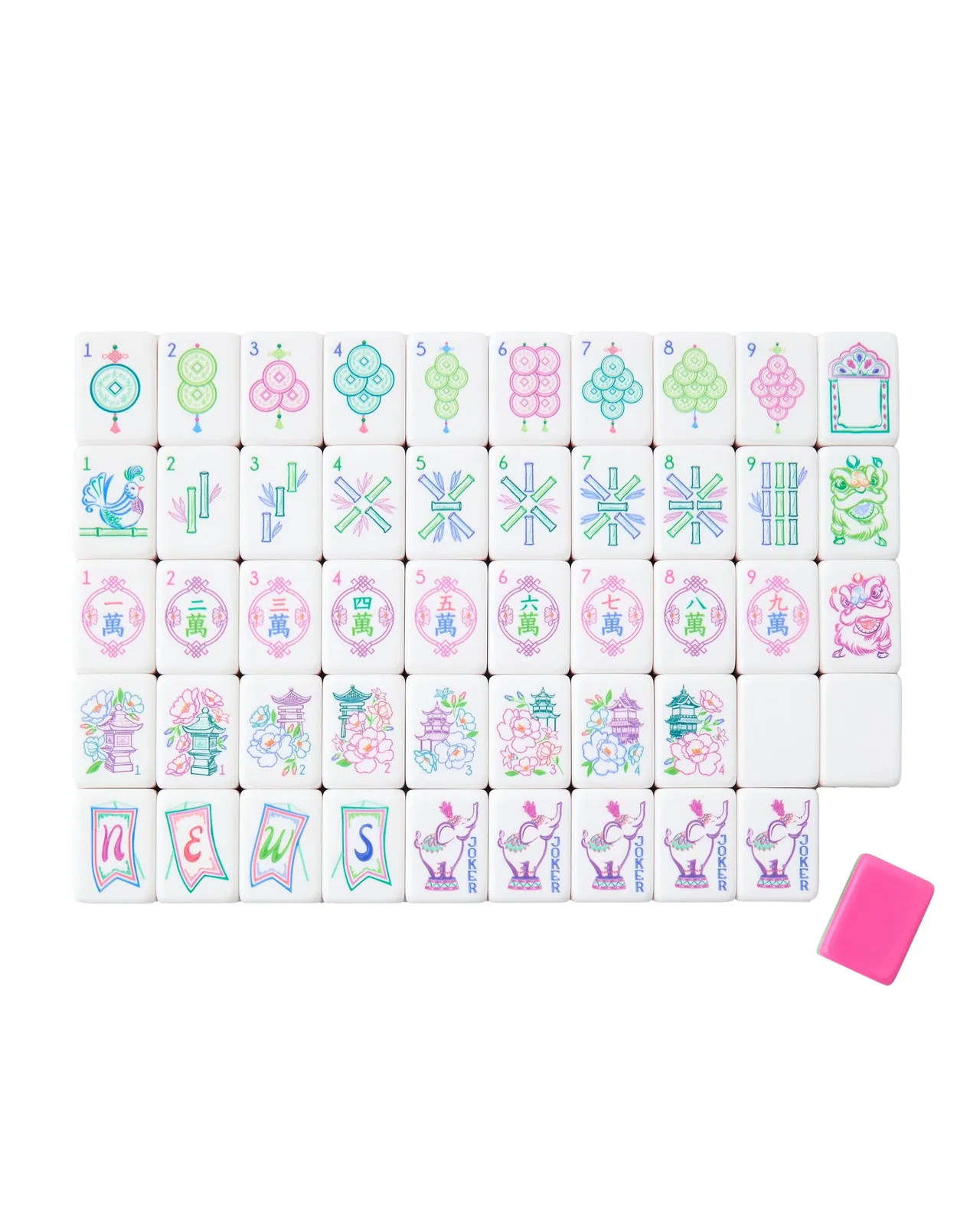 Amara Mahjong Tiles