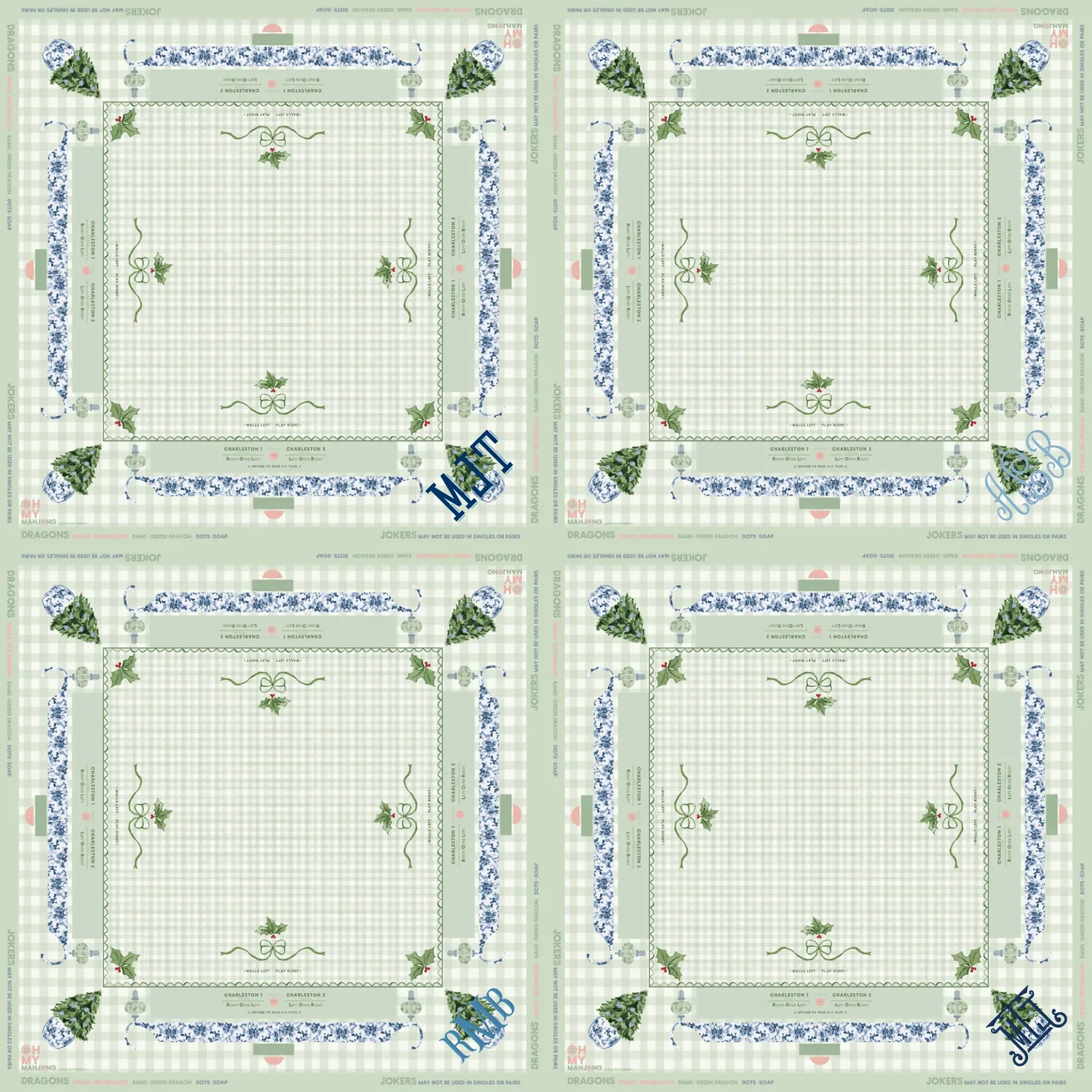 Holly Jolly Mat in Tube