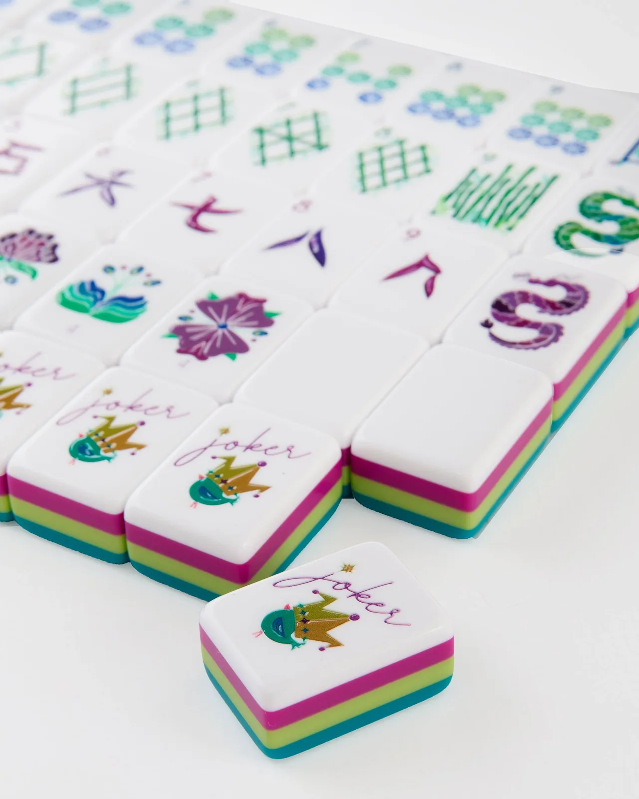 Lagoon Mahjong Tiles