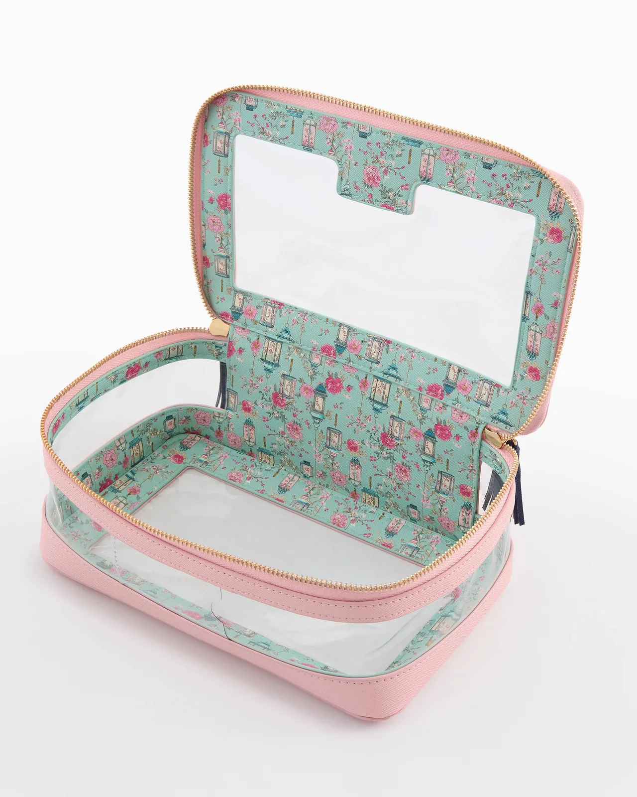 Light Pink Tile Storage Bag