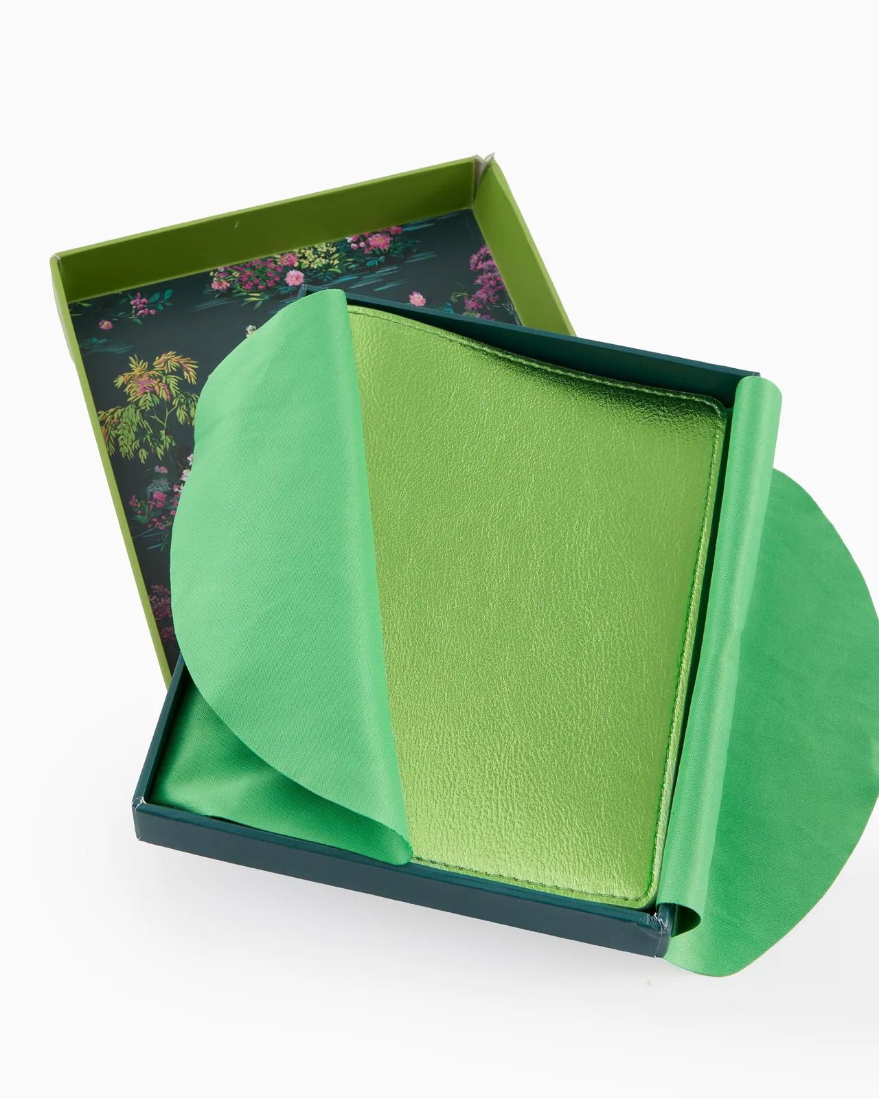 Metallic Green Mahjong Card Folio