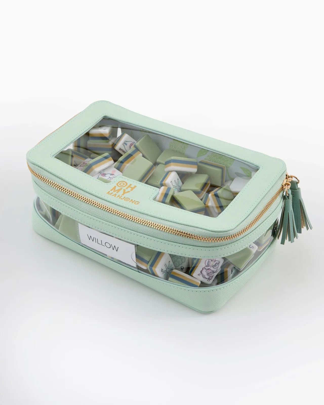 Mint Tile Storage Bag