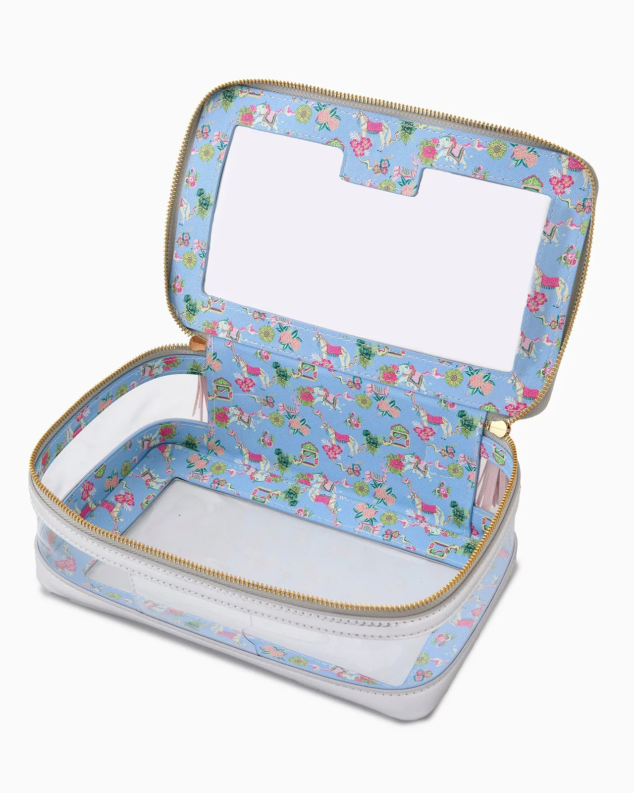 Silver Tile Storage Bag