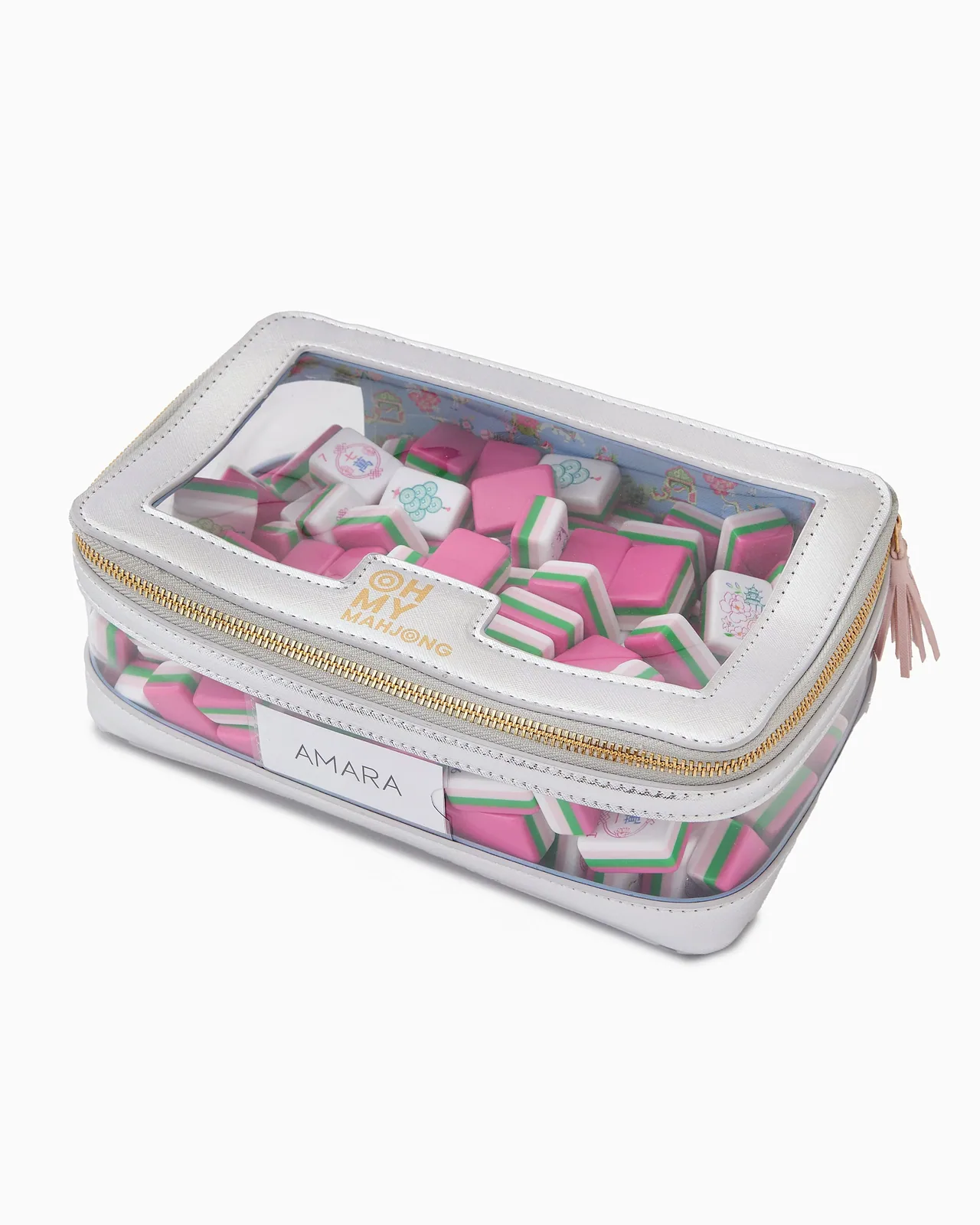 Silver Tile Storage Bag