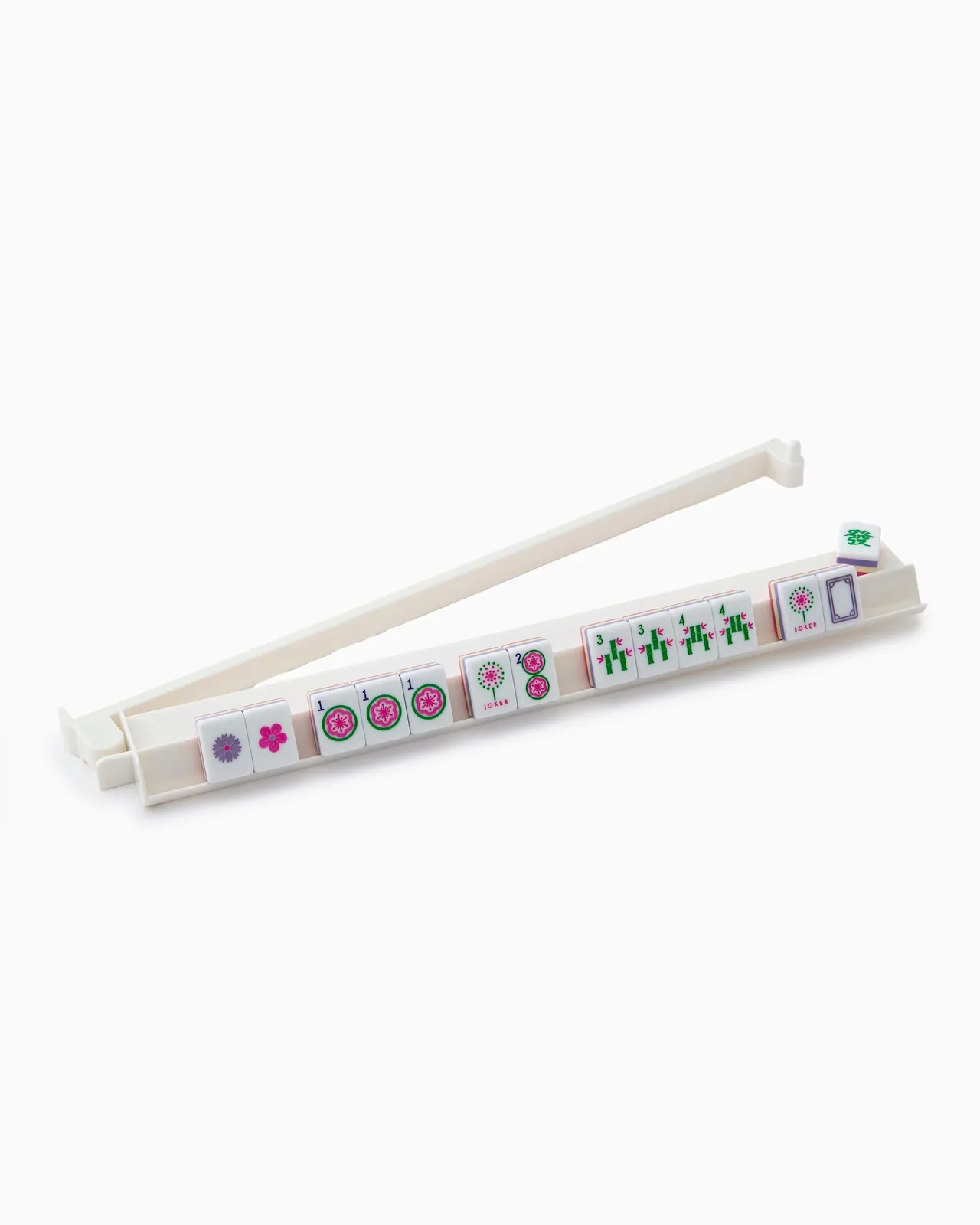White Acrylic Rack & Pusher Set