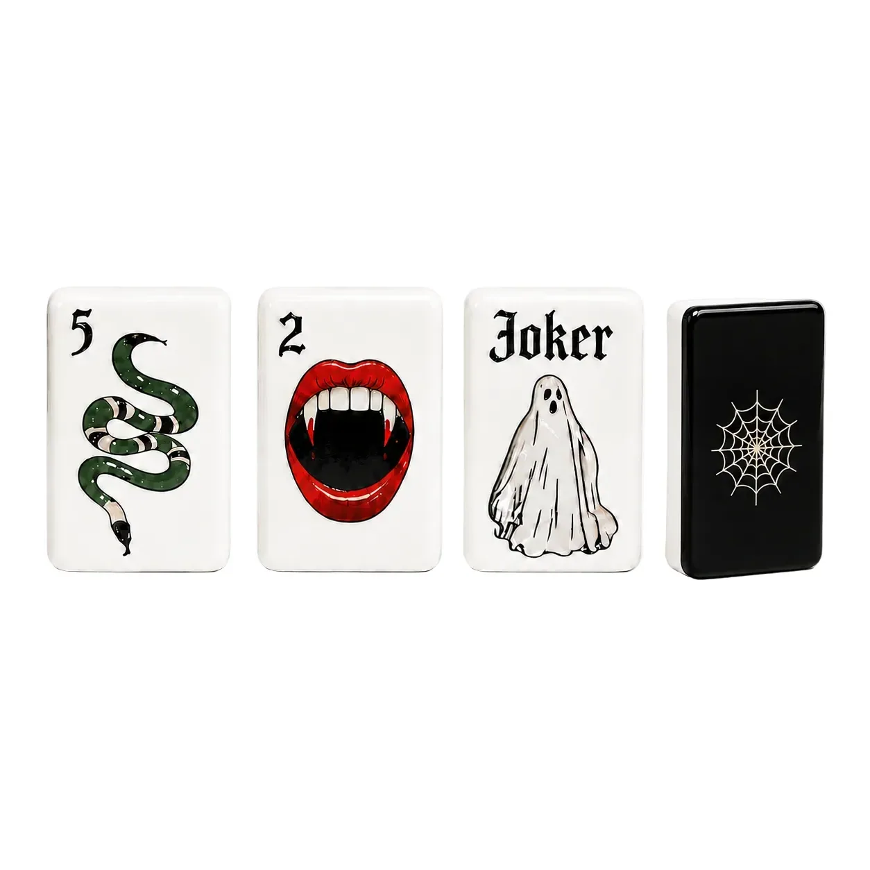 Halloween American Mahjong Tiles Set
