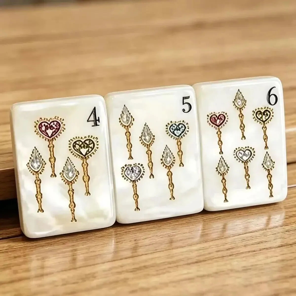 Pearl Jewel American Mahjong Tile Set