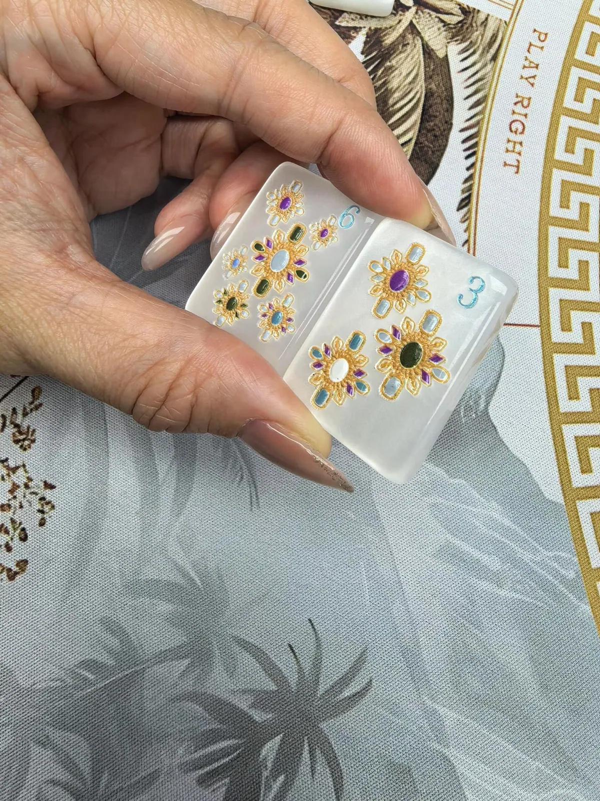 Pearl Jewel American Mahjong Tile Set