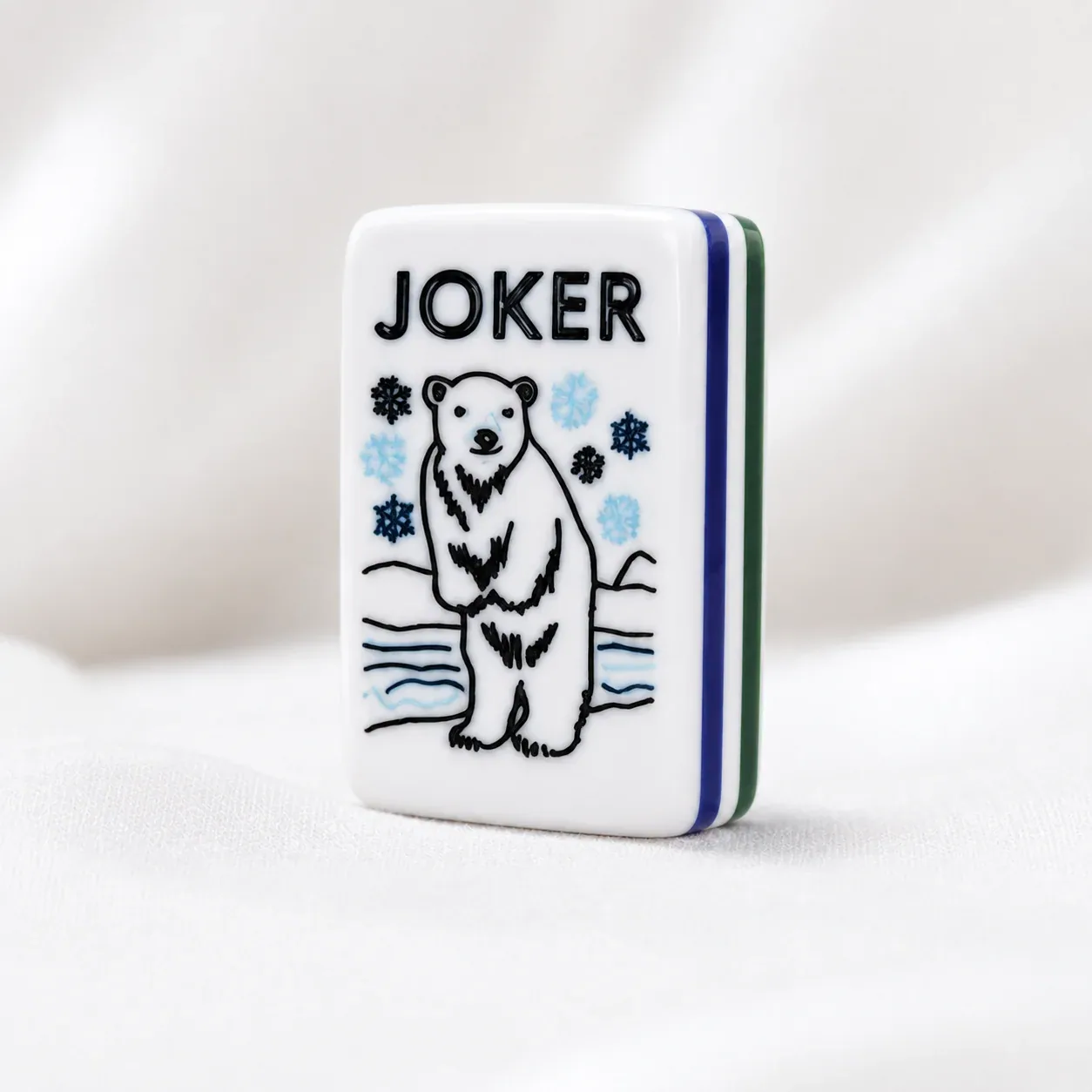 Ski Themed American Mahjong Tiles Set