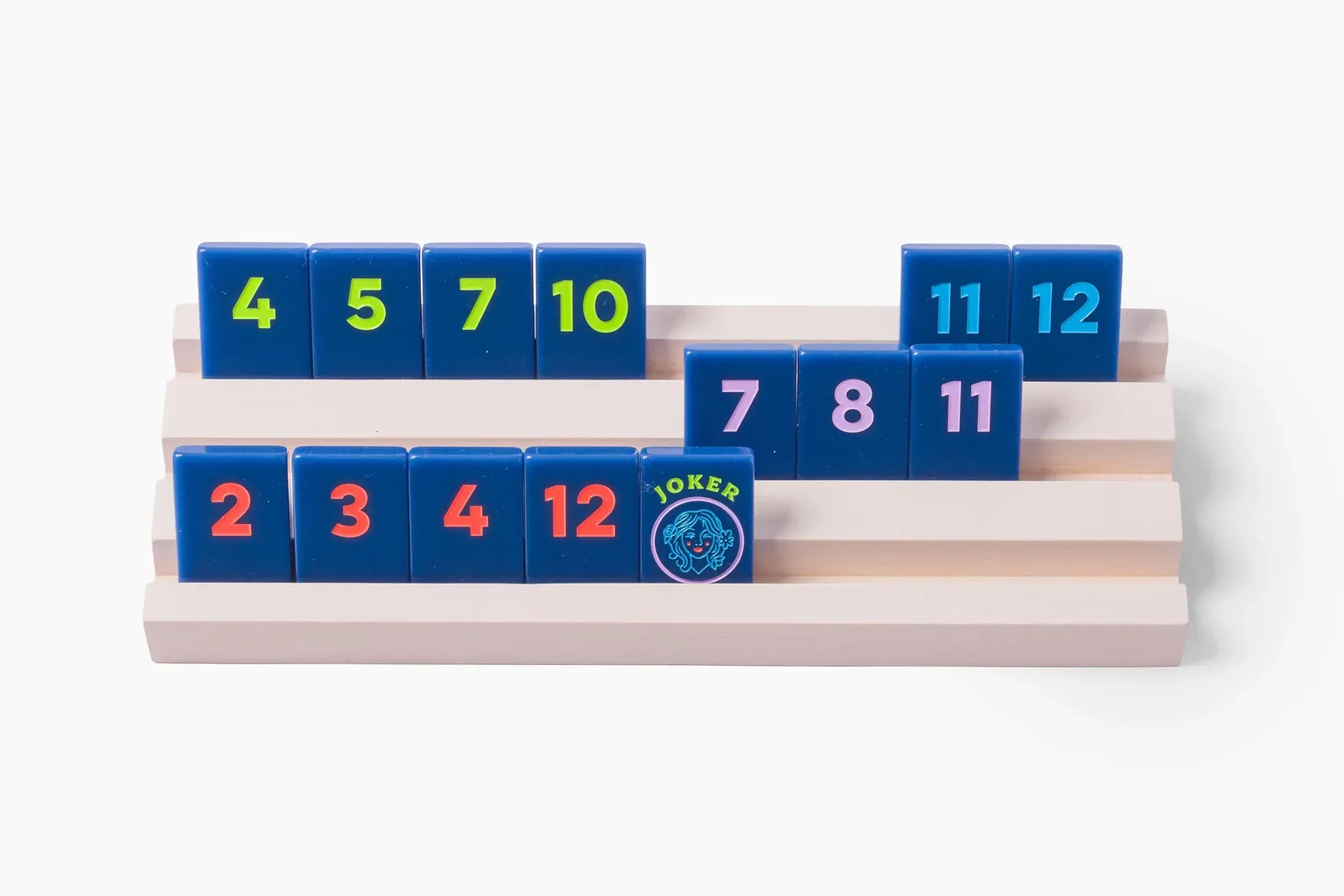 Rummy Tile Set: Admiral Blue