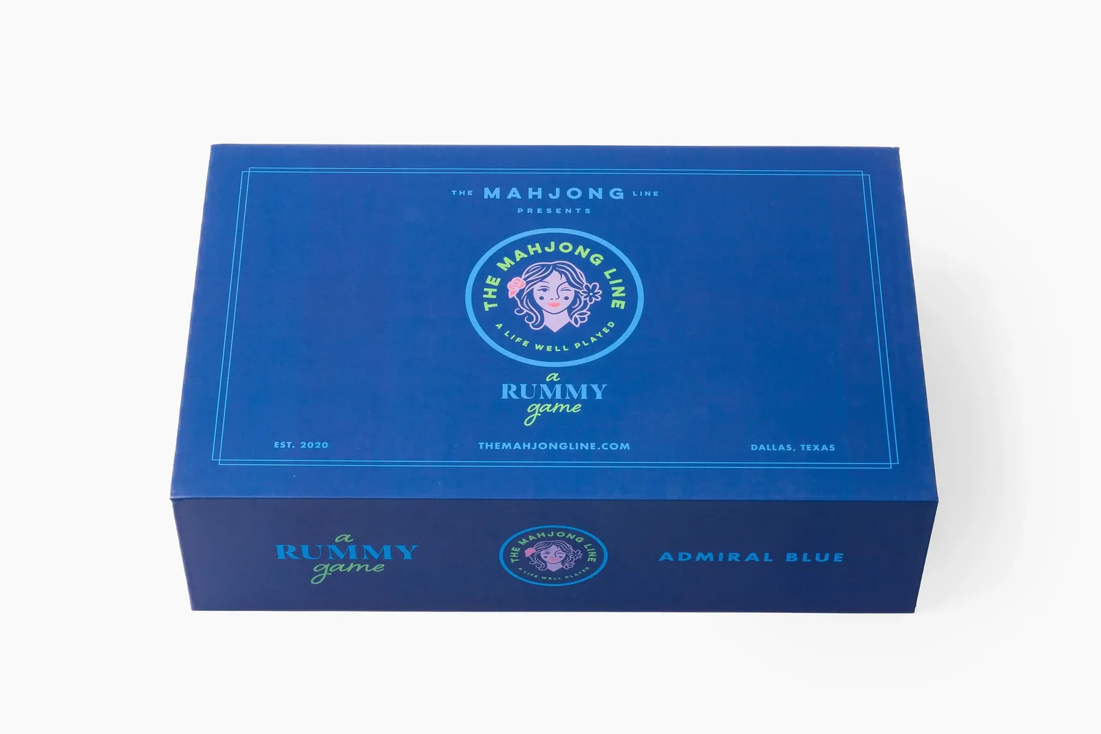 Rummy Tile Set: Admiral Blue