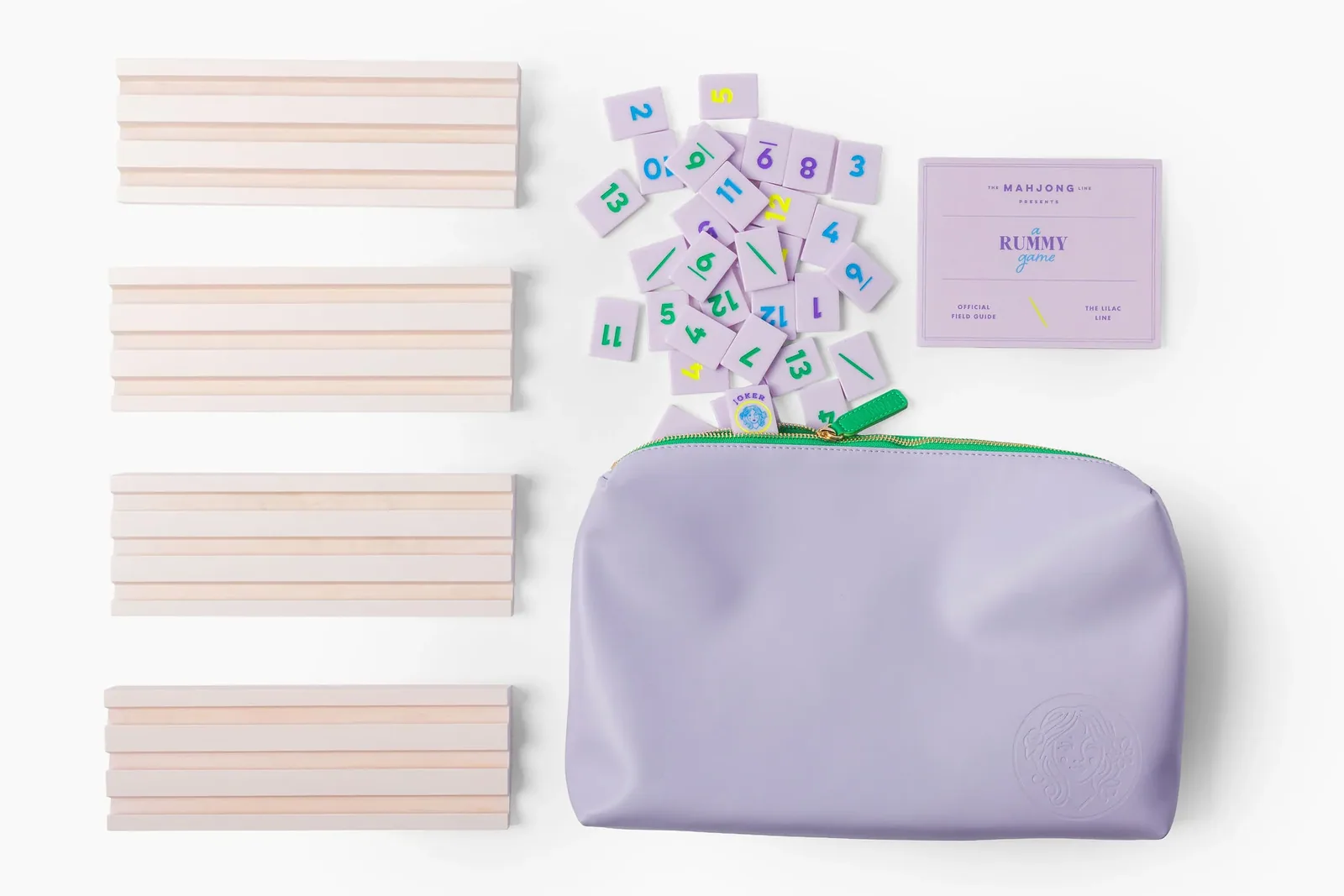Rummy Tile Set: Lilac
