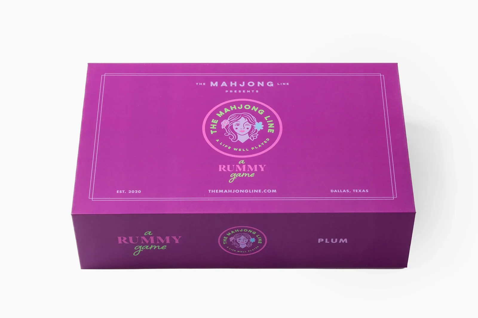 Rummy Tile Set: Plum