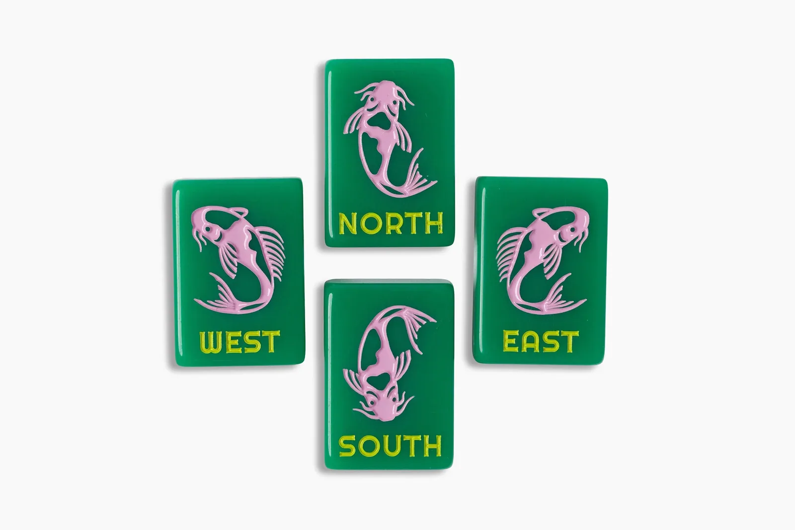 The Lucky Line: Jade Green 2.0 Mahjong Tiles