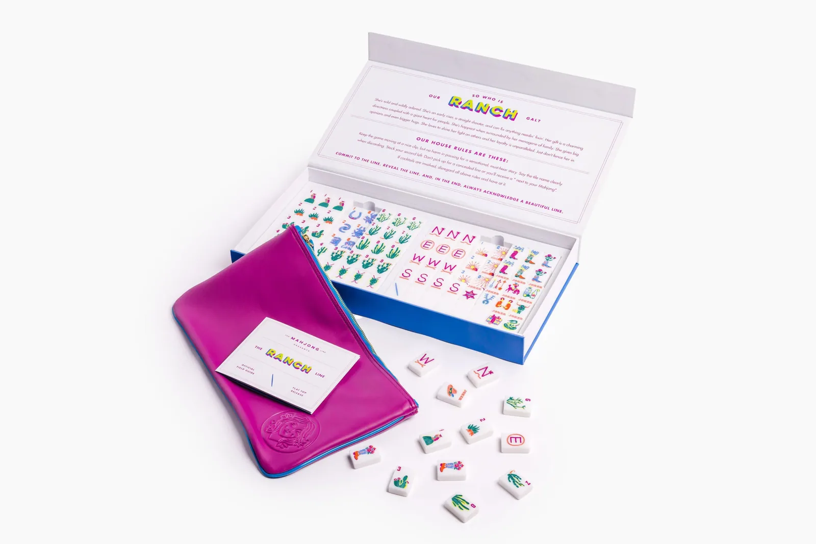 The Ranch Line: Flat Top Mahjong Tiles