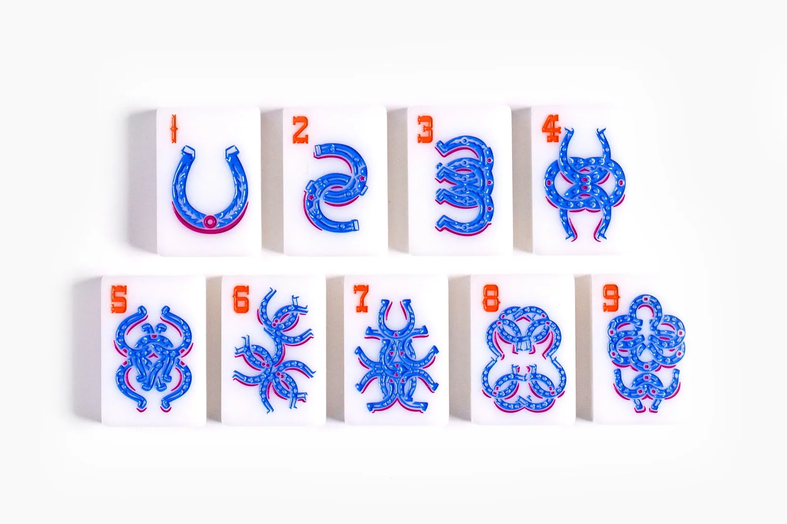 The Ranch Line: Flat Top Mahjong Tiles