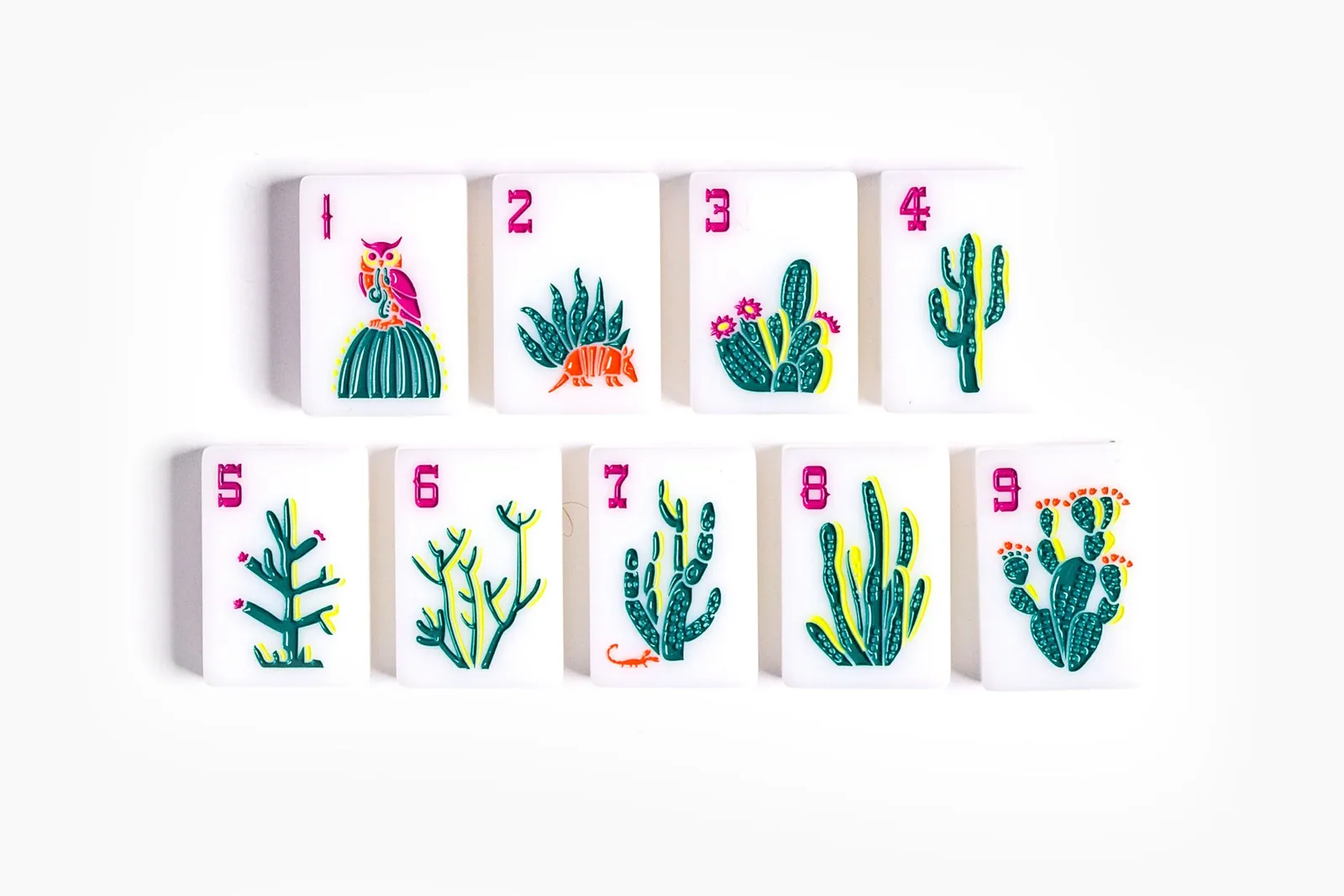 The Ranch Line: Flat Top Mahjong Tiles