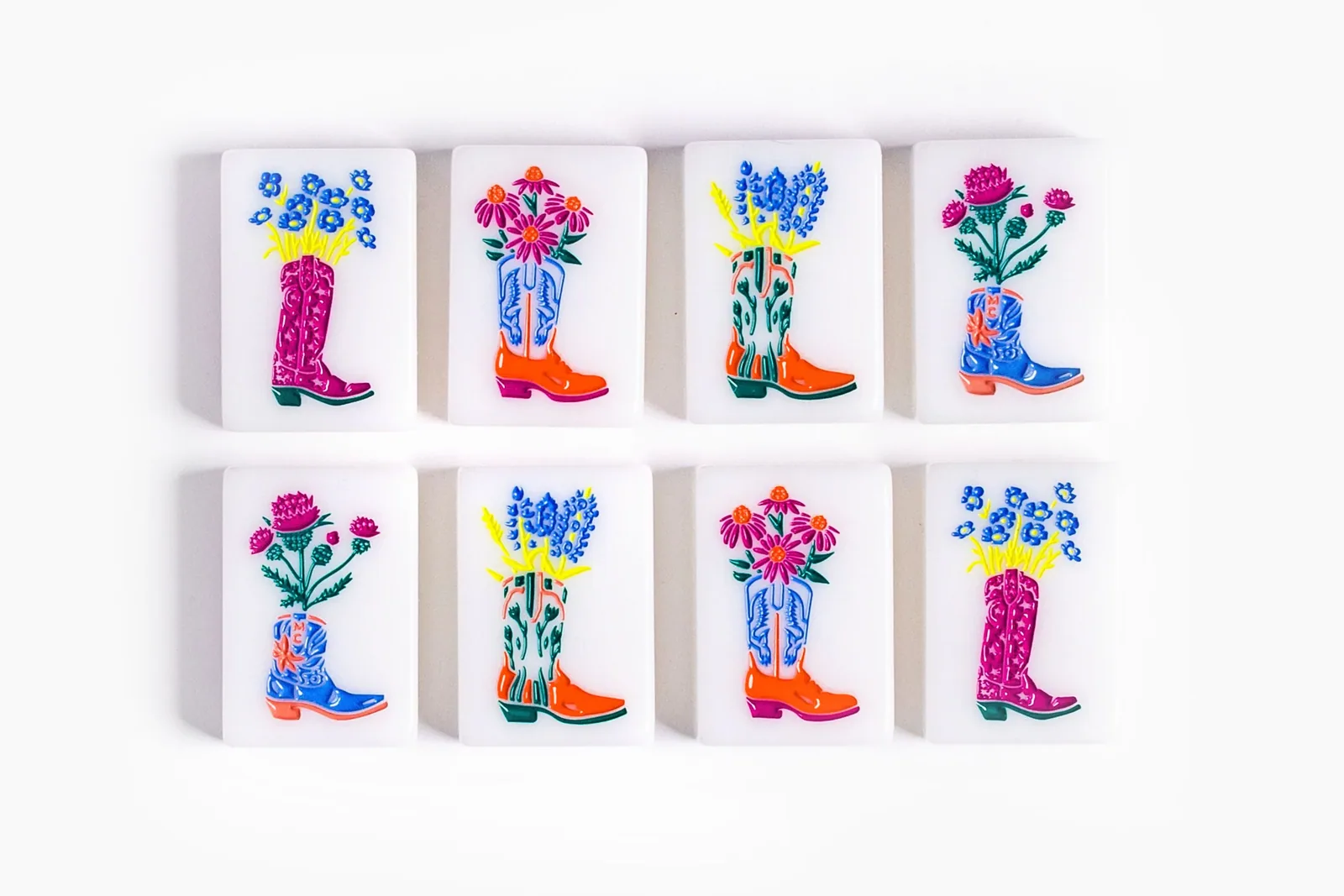 The Ranch Line: Flat Top Mahjong Tiles