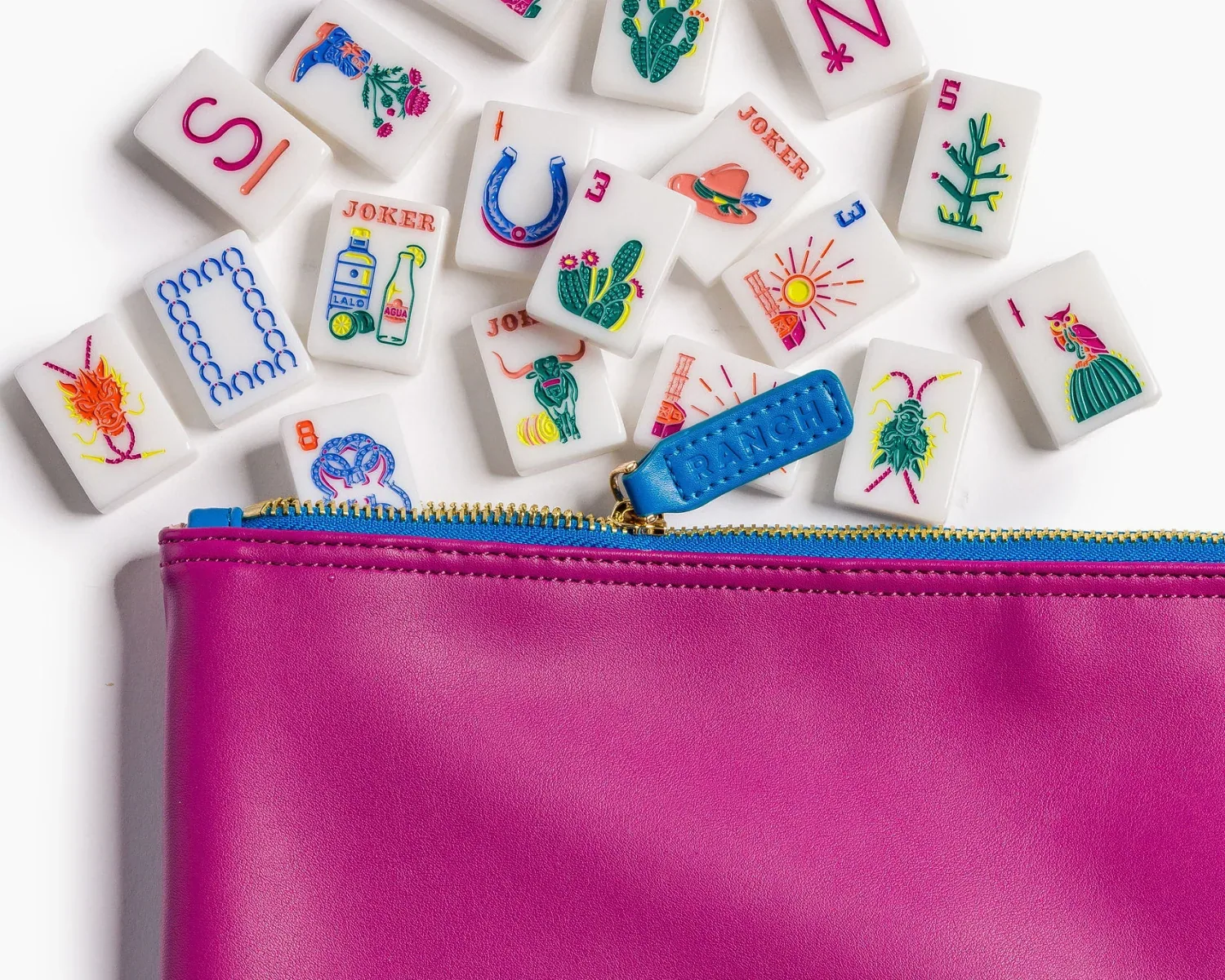 The Ranch Line: Flat Top Mahjong Tiles